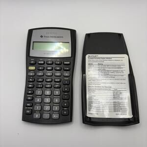 Texas Instruments BA II Plus Professional Financial Business Analyst Calculator